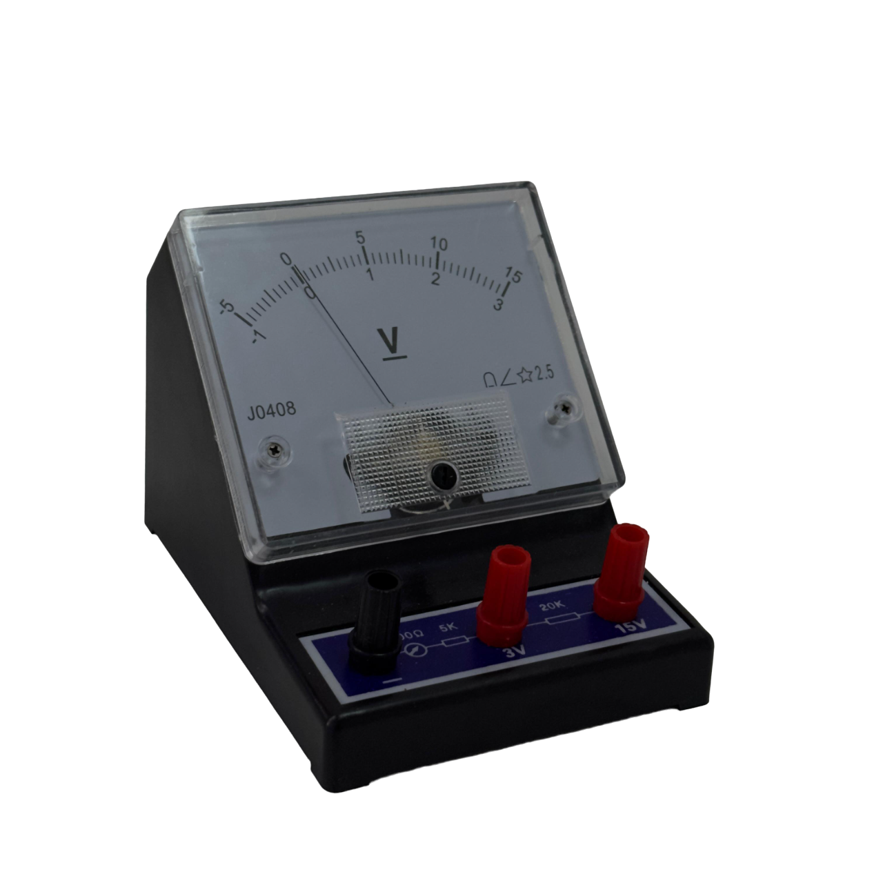Voltmeter laboratory needle 3V-15V